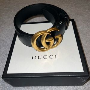 Black Gucci Women’s belt